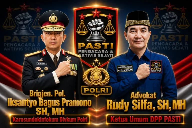 2 Persahabatan Advokat Rudy Silfa dan Brigjen Pol. Iksantyo Bagus Pramono Perkuat Sinergi Penegakan Hukum
