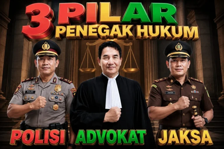 🔥 RAKYAT MENUNGGU PERSATUAN TIGA PENEGAK HUKUM! DPP PASTI: Advokat, Polisi, dan Jaksa Harus Berdiri Berdampingan Menegakkan Keadilan, Bukan Berhadapan!
